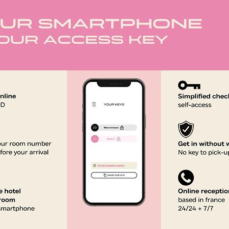 Hotel Cloitre - Entree Autonome, Reception En Ligne - Encore Mieux Орлеан Экстерьер фото